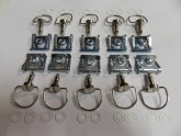 Fairing Fasteners Quick Release Chrome Finish Motorbike Motorcycle Set of 10 