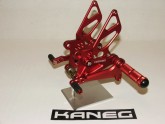Rearsets Ducati 848/1098/1198 Red