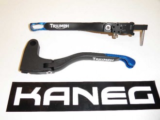 Levers Triumph Street Triple 07-08 Blue Tip