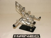 Rearset Kawasaki ZX6R 98-02 Alloy