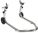 Suzuki Rear Stainless Steel Motorcycle Paddock Stand + a Set of  Mini Spools - Post included