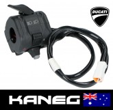 Ducat RHS Switch Block; Pani 899, 1199 & 848 - 1098 Streetfighter. OEM Part 65010092I - 65010091I . Used but in excellent condition. Post within Aust included.