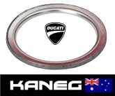 Ducati Exhaust Manifold Gasket: Genuine OEM Part 79010261A. Suits many Models from about 1975 to date. Post within Aust included.