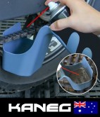 Chain Lube Oiler overspray Oil collector. Post included  