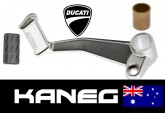 Ducati 848, 1098, 1198 Gear Shift Lever, incls pedal Rubber & Bush. Genuine OEM Part 45610541A. Post included