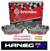 Brembo Race Calipers 220A39710: M4 Monobloc, a pair of Left & Right hand - 108mm mount Calipers. Post included