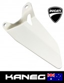 Ducati 848, 1098, 1198 RHS Footrest Heel Guard, incls 2 x fixing Bolts. Genuine OEM Part 24712991B. Post included
