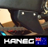 Shark Race Guard: Rear Sprocket and Chain Foot Protector -  post included