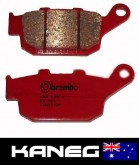 Yamaha; MT-03, Tenere, TT 600, WR R 125, XT/XTZ: Brembo Rear Sintered Brake Pad 07BB02SP. Post included