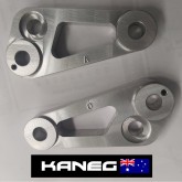 Ducati 748 916 996 Cam Belt Pulley Mounts - Off-Set tensioner pulley Brackets. Post included