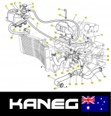 Ducati 748 – 916 - 996 - 998 NEW Genuine OEM Water Reservoir Tank Part 58510122A