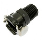 DUCATI OEM - (BLACK) FUEL TANK HOSE QUICK RELEASE COUPLING 748  916 996 998 - 900 MHE: Post included