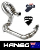 Ducati Panigale: 899, 959, 1199, 1299 - SBK NEW Geniune OEM Brand new Termignoni Inox Race Exhaust Manifold Header Kit. Part 96480151A. Post included