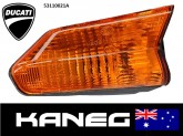 Ducati NEW - NOW DISCONTINUED Rear Left Indicator: 749, 999, Multistrada. Genuine OEM Part 53110021A. Post Included