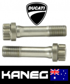 Ducati 848 - 1098 - 1198 a PAIR of con-rod bolts: Genuine OEM Part 77914041A. Post included