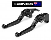 Yamaha YZF R6 (1999-2004)  Clutch &  Brake lever Set: Folding and length Adjustable Road and Race Levers - Post included