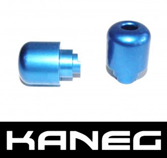 Bar Ends Honda Blue