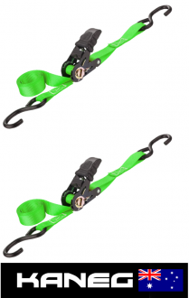 A pair of Ratchet Tie Downs