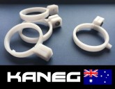 Ducati Fork leg Front Guard clamps- right/left side, Sold as a set of 4 - ( Part no 800070127 - 800070133) Post included