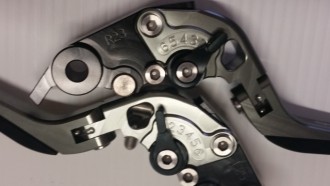 A Lever six step range of adjustment for both the brake and clutch levers