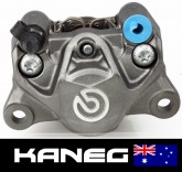 Ducati Rear Brake Caliper: Suits 749, 848, 999, Hypermotard, Monster, Multistrada.  Genuine OEM Part 61140383AA Dark Grey. Post within Aust included