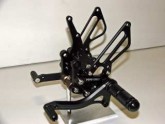 Rearsets Suzuki GSXR 1000 07-08 Black