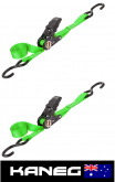 A pair of Ratchet Tie Downs