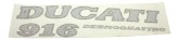 Ducati 916: S, Senna, SP, SPS, RHS Fairing Decal. Genuine Ducati OEM Decal 43710711A. Post in Aust included