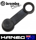 Brembo Bleeder Nipple Rubber Cap with strap suits M10 Bleed Screw. Post included