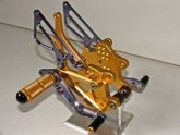 Rearsets Honda CBR1000 04-07 Gold & Gold or Gold & Alloy
