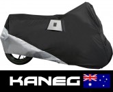 Motocentric 'Centrek' Cover: for Outdoors use; Maxtura all Weather 100% Waterproof Fabric. The 5 Star Cover with features most covers don't have. Suits LARGE Bikes up to 1300cc. Post included