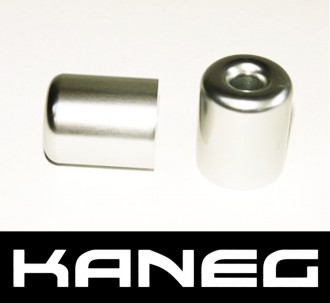 Kaneg Bar Ends - Silver - Yamaha YZF600 (99-05)
