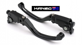 Ducati Monster 1200 - EVO3 Articulated Clutch and Brake levers - screw adjustment tension tuning - Post included