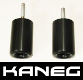 Yamaha FZ1 (06-07) -Black- No Fairing Cut frame Sliders
