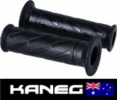 Domino Black Strada Race Grips - an OEM style Grip to suit most bikes. Post included