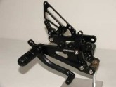 Rearsets Yamaha R6 03-05 Black