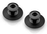 Ducati 899 - 955 PANIGALE   Black flanged Spools - Pickups - Post included