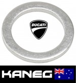 Ducati Sump Plug Washer 30x40x1: 848/1198, V2 Panigale, Scrambler, Multistrada, Hypermotard, Monster. Genuine OEM Part 85212221A. Post included