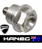 Ducati Crankcase Sump Oil Drain Plug with Magnet: All V2 - V4 Panigale – V4 Diavel - Streetfighter – Multistrada. Genuine OEM Part 89310153A. Post Included