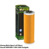 Ducati 899/959/1199/1299 Panigale: Streetfighter V4: Multistrada V4: Race Quality Hi-Flo Oil Filter