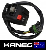 Ducati LHS Indicator Switch Block: 748, 916, 996, 998, early model Monster, ST2/4. In stock Genuine NEW OEM Part 65140061B. Post within Aust included