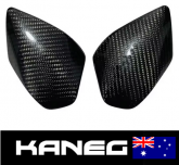 Ducati Panigale V4 - Street Fighter V4: P&G, Carbon Fibre Fuel Tank Corner Protectors. Post Included