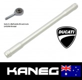 Ducati 848, 1098, 1198 Gear Shift Linkage, incls Ball joints & lock nuts. Genuine OEM Part 11710882A. Post included