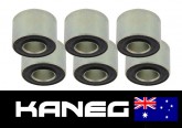 Ducati Cush Drive Bush Rubbers Set of 6. Genuine OEM Part 70090051A. Fits most dual swingarm models since about 1990. Post included