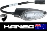 Ducati V2, V4 and Streetfighter - Panigali variants; Front LH – Rear RH Blinker Indicator. Genuine OEM Part 53010332B - 53010333B. Post included