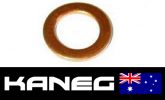 Ducati Copper Sump Plug Washer - Gasket 12.2x18x1.5mm Genuine OEM Part 85250421A. 848, 1098, 1198, Diavel, Monster, Multistrada, Hypermotard, Scrambler, ST4 S, 939 Supersport. Post in Aust included