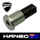 Ducati Sump Plug  Genuine OEM Part  89320062A. 749R, 848,  996R, 998, 1098, 1198, Diavel, Monster, Multistrada, Hypermotard, Scrambler, S4R, ST4 S, 939/950 Supersport. Post in Aust included