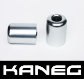 Kaneg Bar Ends - Silver - Kawasaki ZX6R/7R/9R/12R/Z1000/ZX10R