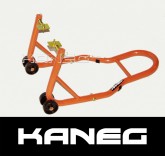 Honda 650F Front Under Fork Pinned Platform paddock stand - Red – Post included