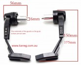 Brake and Clutch Lever Guard NOT PLASTIC ALL CNC T6 BILLET.